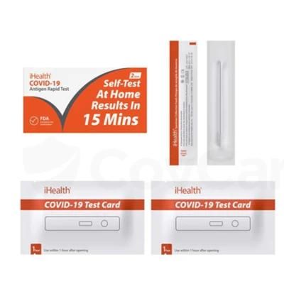 FDA Certificated Ihealth Antigen Rapid Test Self Test for Home Use