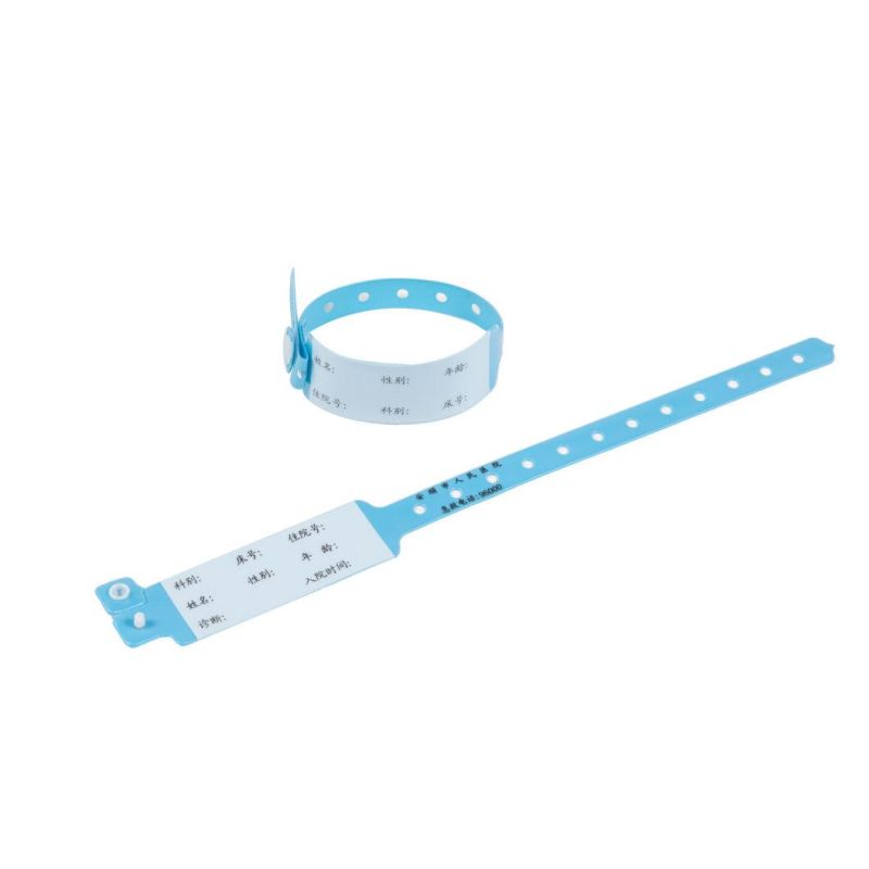 Waterproof Disposable Patient ID Bracelet Medical ID Wristband