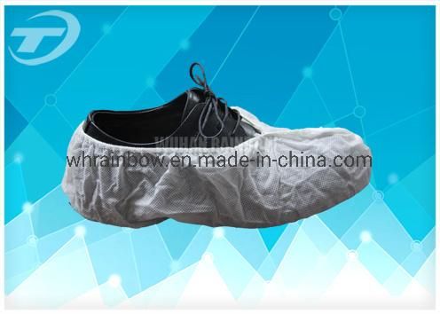 Disposable Protective Microporous Waterproof Surgical/Medical Shoe Cover Anti-Slip PP/SMS/CPE/Non-Woven Sleeve Plastic Boot Shoe Covers