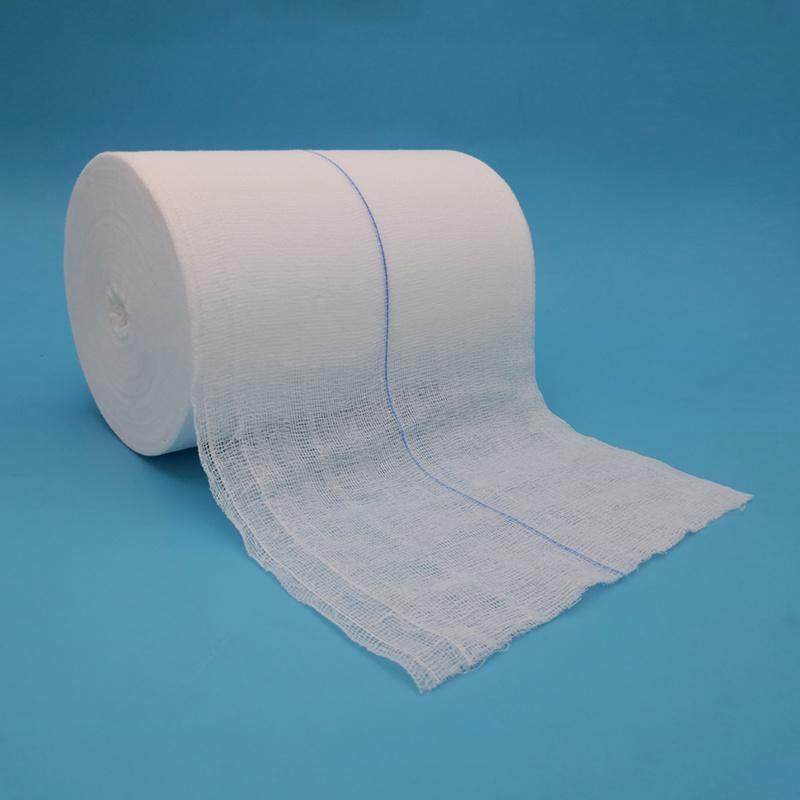 Disposable Medical Supplies High Quality Absorbent Gauze Roll Surgical Materials