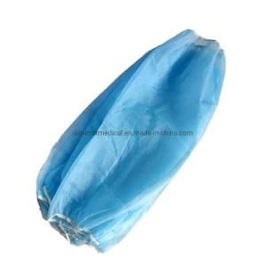 Blue Disposable Waterproof Non Woven Sleeve Cover for Food Industry