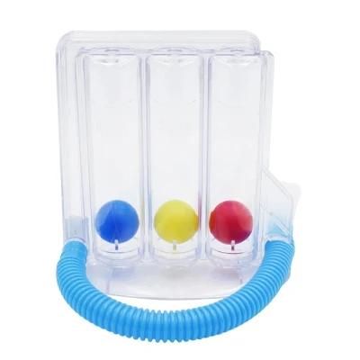 Medical Portable Three Ball Incentive Spirometer for Lung Exerciser