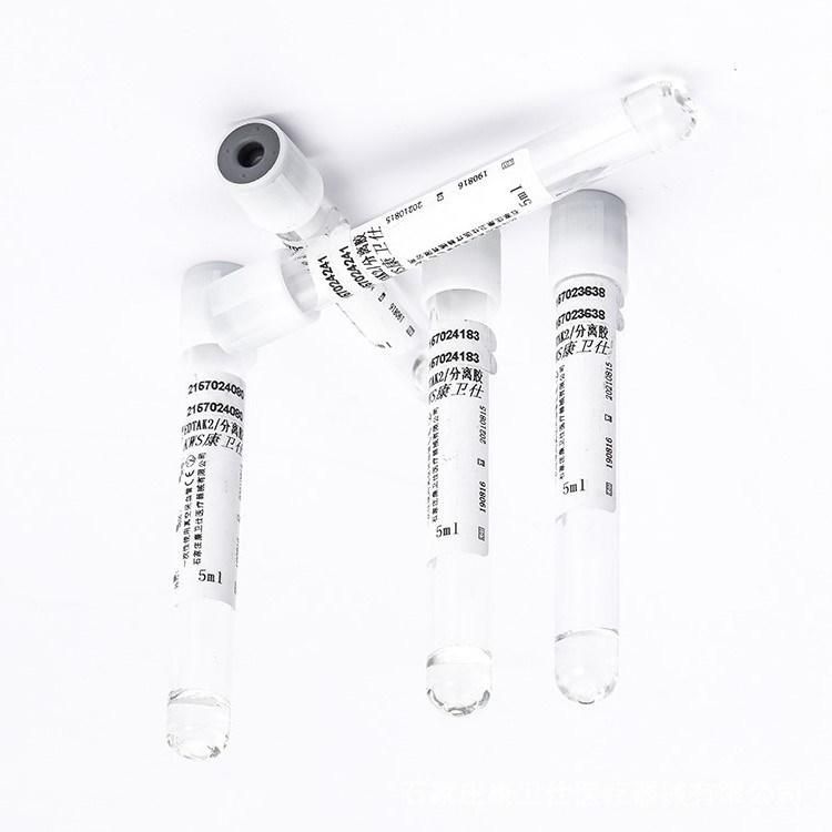 Nucleic Acid Tube for Single-Use Vacuum Blood Collection Tube Edtak2 + Separation Glue Directly Supplied by The Manufacturer