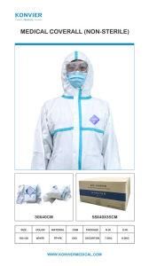 Disposable Medical Coverall Non Surgical Isolation Gowns Customized Coverall