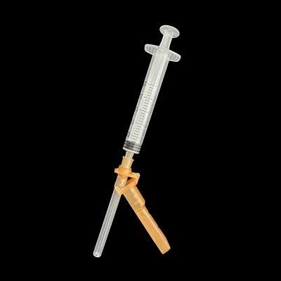 3 Part Luer Slip Disposable Safety Syringe with Needle