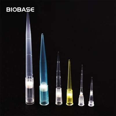 Biobase Laboratory Consumable 10UL, 100UL, 200UL, 1000UL PP Material Pipette Tips Medical Sterile Pipette Tips