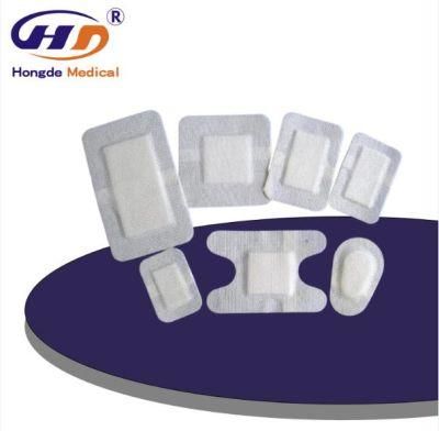 HD5 Disposable Sterile Surgical Adhesive 10X25cm Non Woven Wound Care Dressing with Abrobant Pad