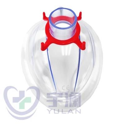 Disposable Medical PVC Anesthesia Mask Face Mask Adult Medium Size 4