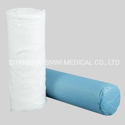 100% Cotton Disposable Medical Products Absorbent Cotton Wool Roll Used in Hospital