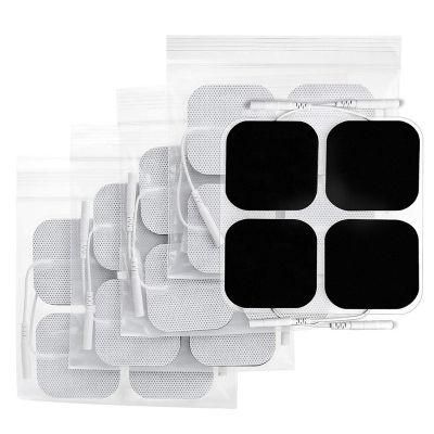 Tens Unit Pads 5X5cm Replacement Tens Electrodes Pads Tens Patches for Electrotherapy