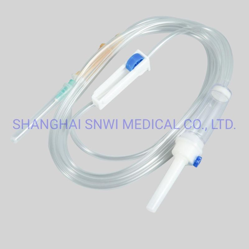 Hot Sale Disposable Medical Supply Infusion Set with Needle for Hospital Use