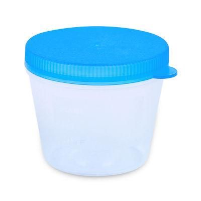 CE Approved Disposable Medical Specimen 30ml Container Urine Cup with Temperature Strip