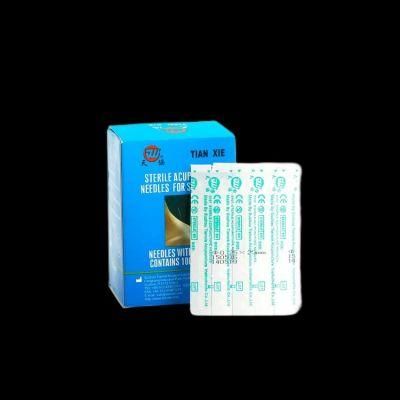 Professional Medical Health Disposable Sterile Alloy Handle Acupuncture Needle Without Tube