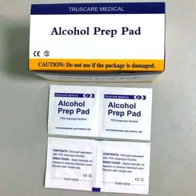 Alcohol Prep Pad, Alcohol Swab, Alcohol Wipes with 70% Isopropyl Alcohol