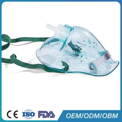 High Concentration Hospital Oxygen Mask with Holes