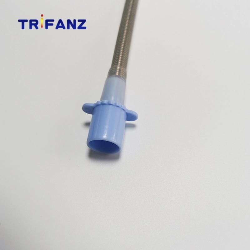 Reinforced Oral Nasal Silicone Endotracheal Tube Types Without Cuff