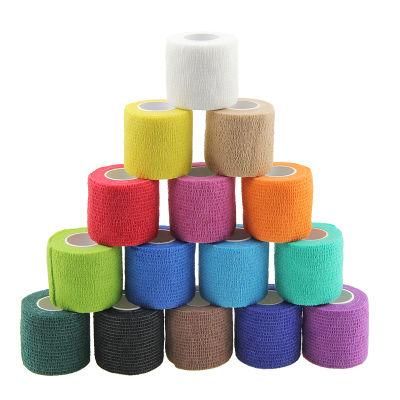 Bulk Wholesale Self Adhesive Vet Wrap Elastic Cohesive Bandage