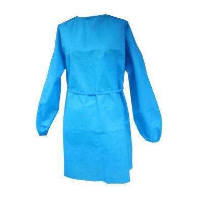 Non Woven/SMS/CPE Scrub Gown/Surigical Gown/Surgeon Gown/PP Sterile Dental Gown/ Disposable Surgical Gown, Isolation Gown, Disposable Patient Gown