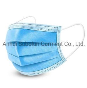 Anti-Bacterial 3-Layer Protective Non-Woven Ear Hook Type Medical Surgical Facial Mask