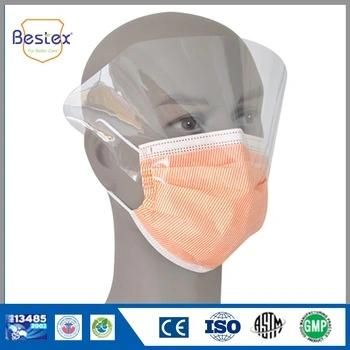 Surgical Face Mask with Eye Shield (FMS-34ET)