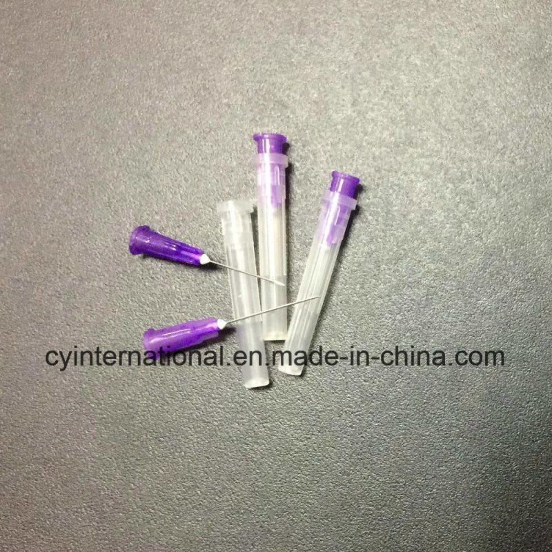 Sterile Hypodermic Needle Syringe Needle 24G for Hospital with Ce