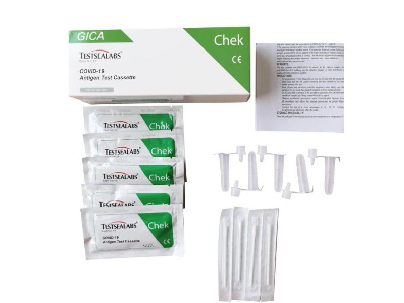 CE Approved One Step Whistle Saliva Test Antigen Rapid Test Kit