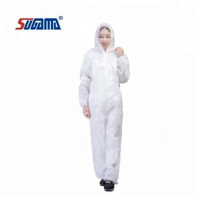Waterproof Chemical Resistant Safety Protective Clothing Disposable Coverall