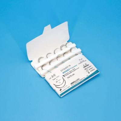 Synthetic Absorbable Medical Supply Surgical Suture with Needle