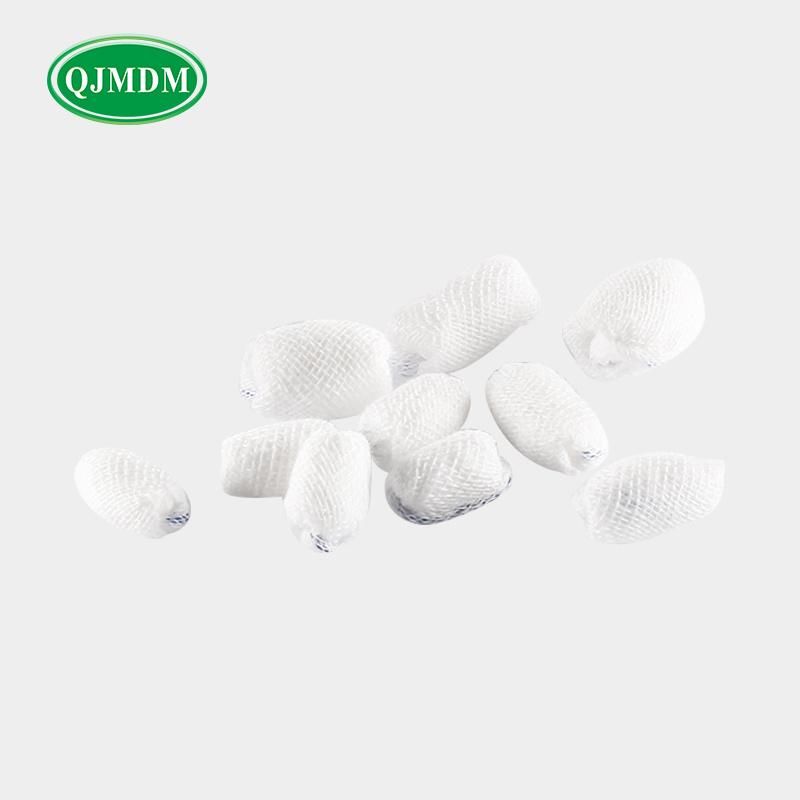 Surgery Medical White 100% Absorbent Cotton Gauze Ball