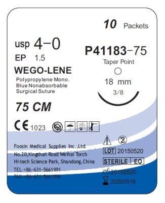 Polypropylene Surgical Sutures with High Quality