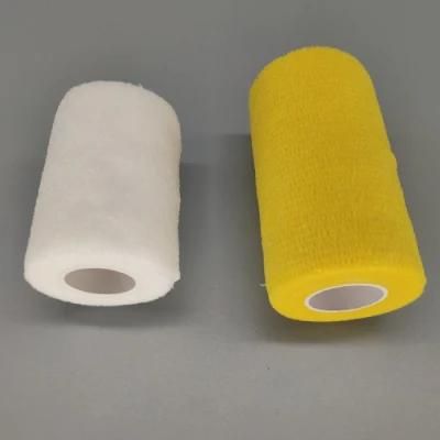 10cm X 4.5m Stretched Length Non Sterile Medical Dressing Non Woven Self Adhesive Elastic Bandage
