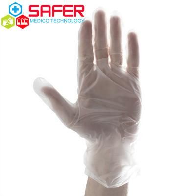 Cheap Disposable Food Grade Clear Color TPE Gloves