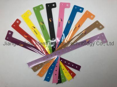 Waterproof Wristbands Plastic Bracelet Park Wristbands