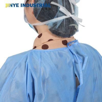 OEM Services Accepted SMS Fabric Disposable Clothing Hospital Coverall Safety Gown Sterile Surgical Gowns