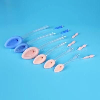 Silicone Laryngeal Mask Airway Cuffed Reusable or for Single Use Soft Flexible Cuff