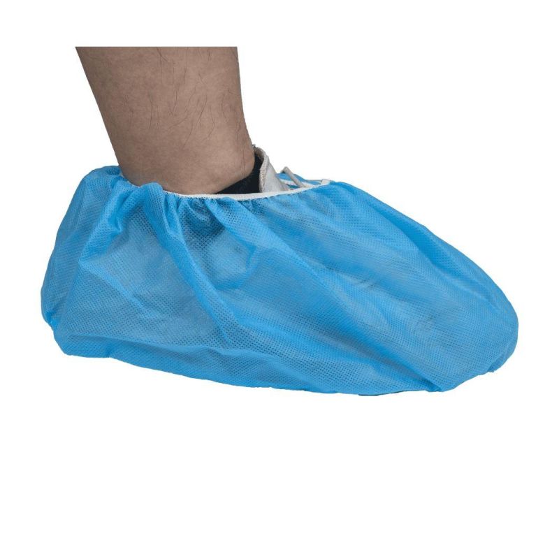 Disposable Water Resistance Medical Use Non-Woven Shoe Cover for Operating/Pharmacy