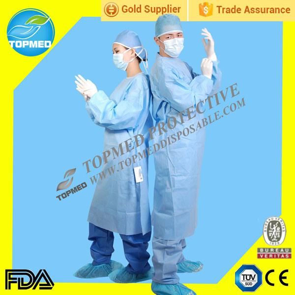 Other Medical Consumables Useful Cheap Price PP Nonwoven Isolation Gown
