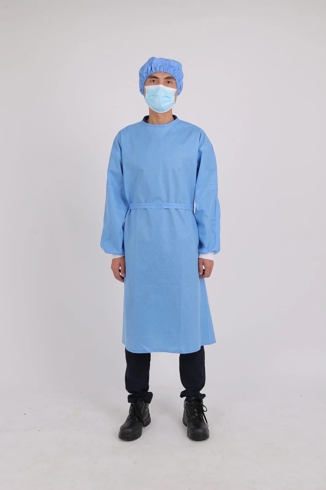 SMS Internal Pressure Glue Disposable Surgical Gowns