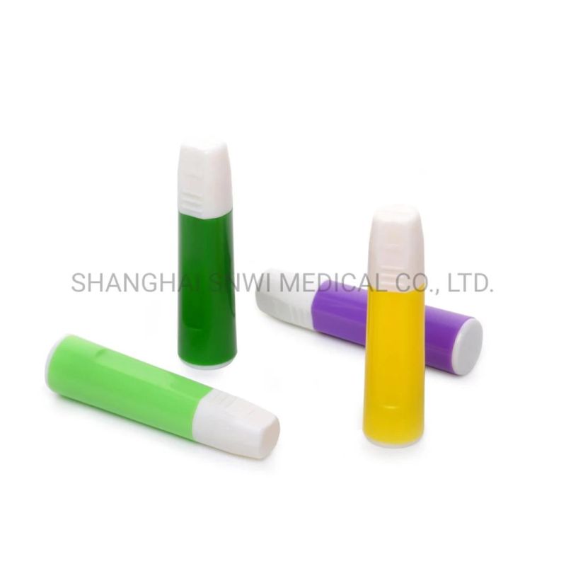 Disposable Safety Lancets Blood Lancets for Gluco Testing