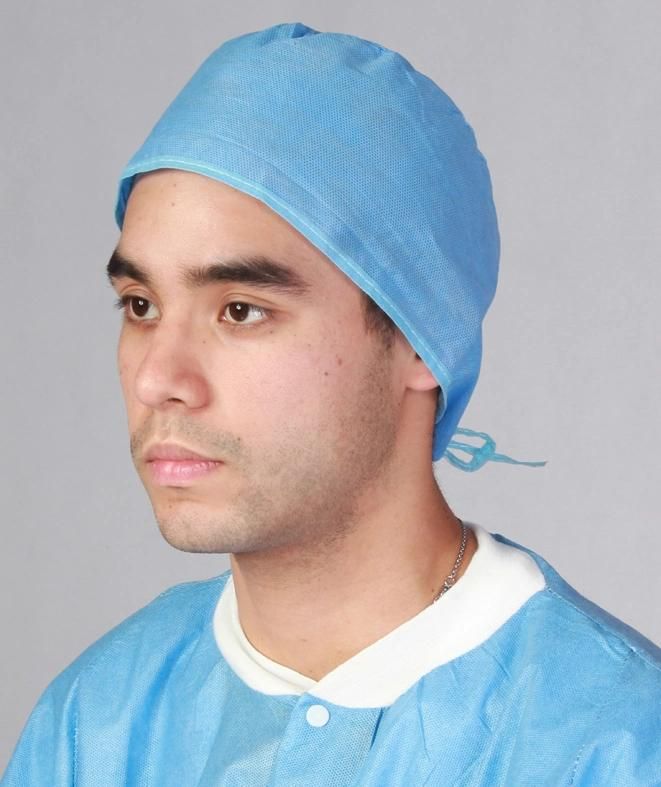 Non Woven Disposable Hospital Surgical Doctor Cap