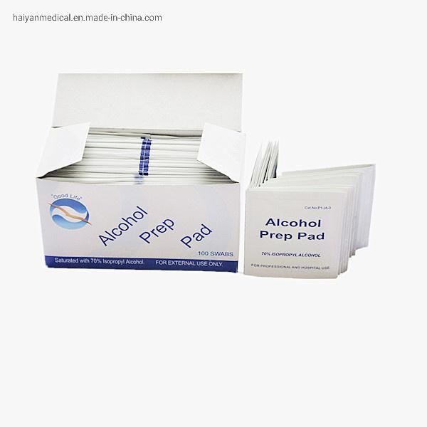 Disposable Alcohol Prep Pad Sterile Alcohol Swabs