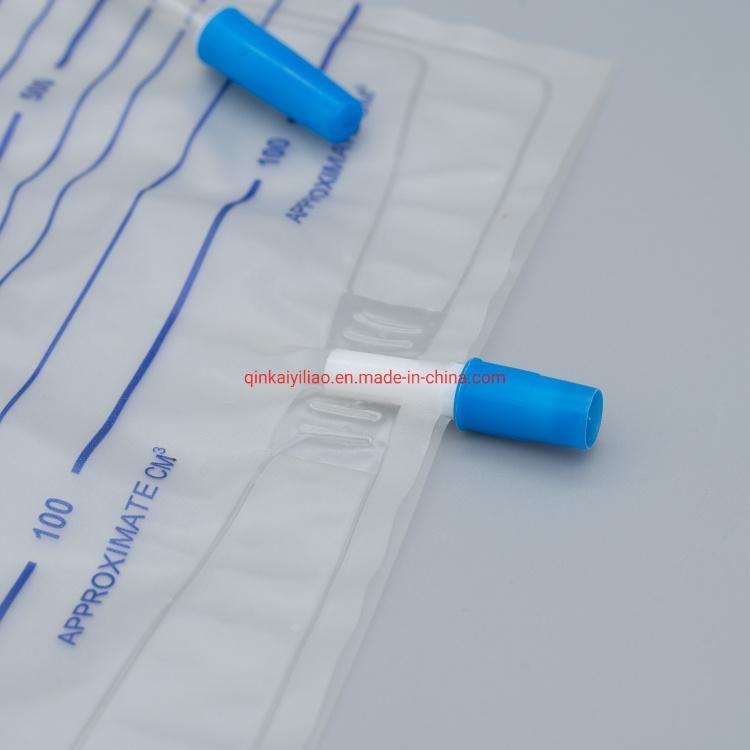 Disposable Medical Sterile Enconomic Urine Bag with Push-Pull Valve