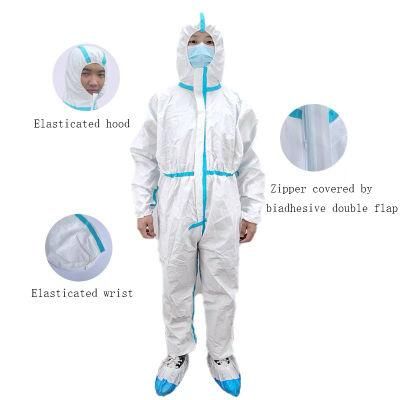 Type456 Disposable Medical Protective Jumpsuit/Coverall
