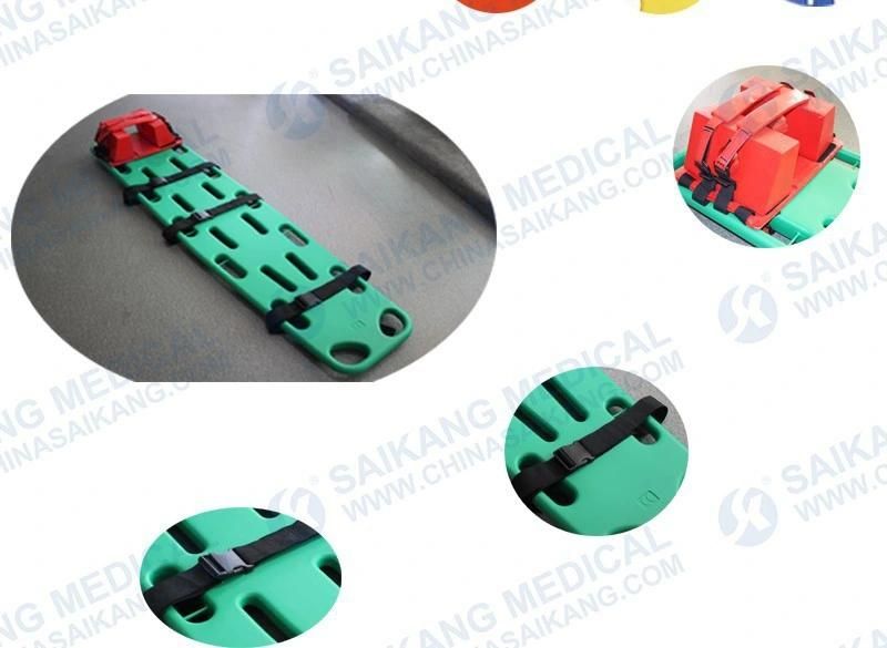China Supplier Moving Patient Plastic Stretcher
