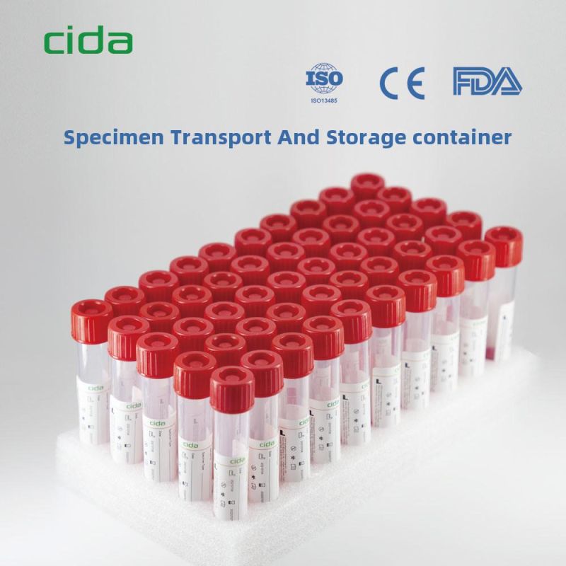 Laboratory Consumable Vtm Sampling Tube Kit with Flocked Oral Nasal Swab Virus Sampling Tube Viral Transport Medium Specimen Collection Swab Rapid Test