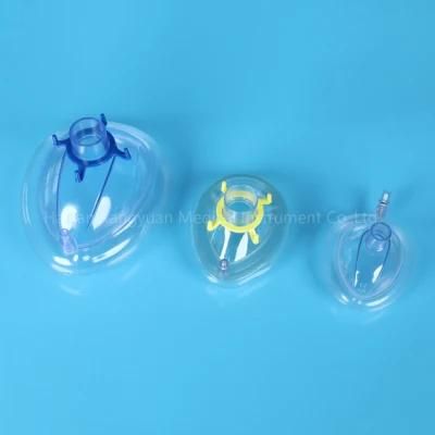 PVC Anesthesia Mask Disposable CE FDA ISO