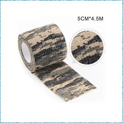 Wal-Mart Supermarket Certified Supplier Camouflage Customized Medical Sport Self-Adhesive Cohesive Bandage