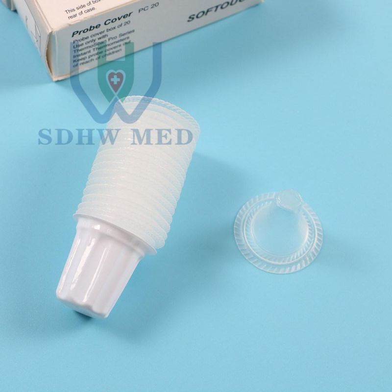 Disposable Transparent Ear Thermometer Probe Cover Universal Size Compatible for Most of Ear Thermometers