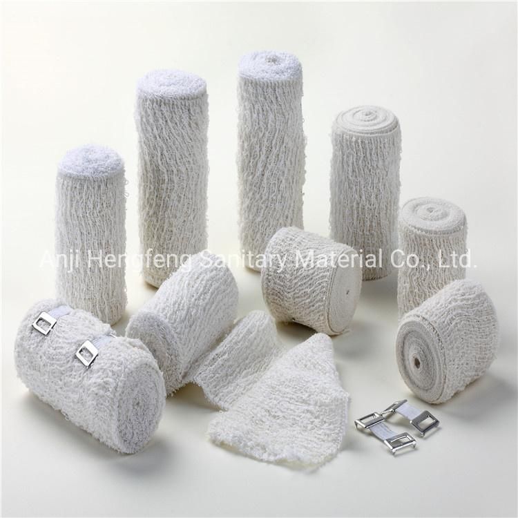 Consumable Medical Supplies Crepe Bandage for Available Hospital Elastic Band ISO13485/CE/FDA