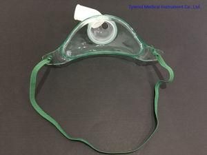 Flexible PVC Tracheostomy Mask with Swivel Tubing Connector